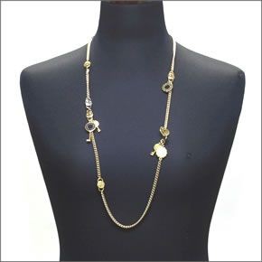 マークバイマークジェイコブス M0005836-002 BLACK MULTI Happy House Medley Necklace スマイル キー ハート スカルップド エナメル ロゴ メドレー ネックレス/ペンダント