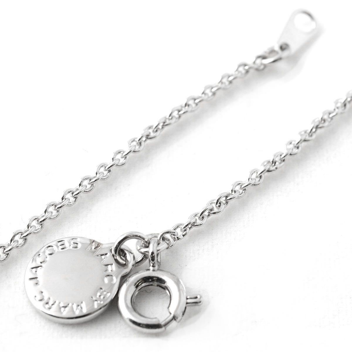 マークバイマークジェイコブス MARC BY MARC JACOBS M0003549-001 BLACK クラシックマーク エナメル ロゴ ディスク ペンダント ネックレス Classic Marc Enamel Discs Pendant