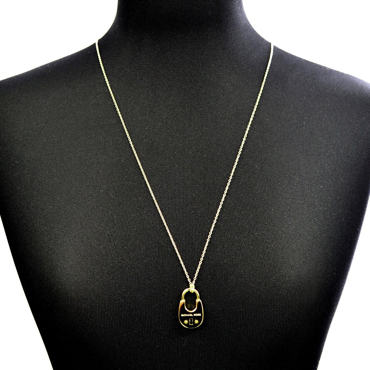 マイケルコース MICHAEL KORS MKJ4633710 Gold-Tone PadLock Pendant Necklace パドロック ペンダント ネックレス