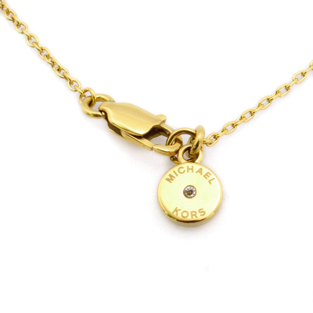 マイケルコース MICHAEL KORS MKJ4633710 Gold-Tone PadLock Pendant Necklace パドロック ペンダント ネックレス