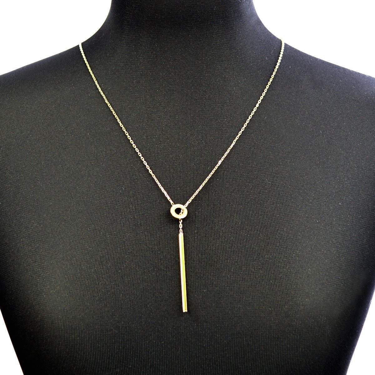 マイケルコース MICHAEL KORS MKJ4681710 Gold-Tone Lariat Bar Pendant Necklace バー ラリエット ネックレス ペンダント
