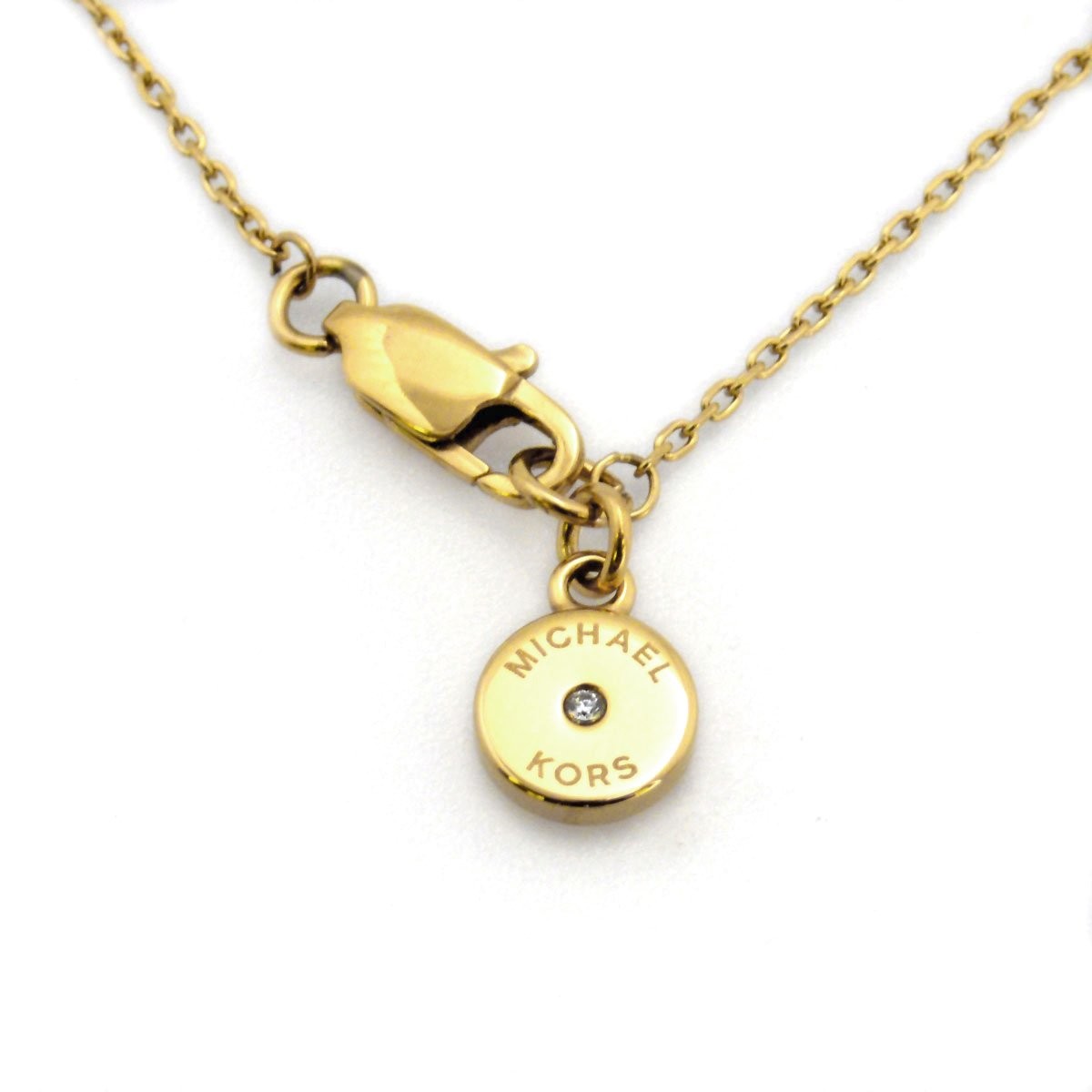 マイケルコース MICHAEL KORS MKJ4949710 Gold-Tone and Cristal Brilliance Pendant Necklace クリスタルブリリアンス ネックレス ペンダント