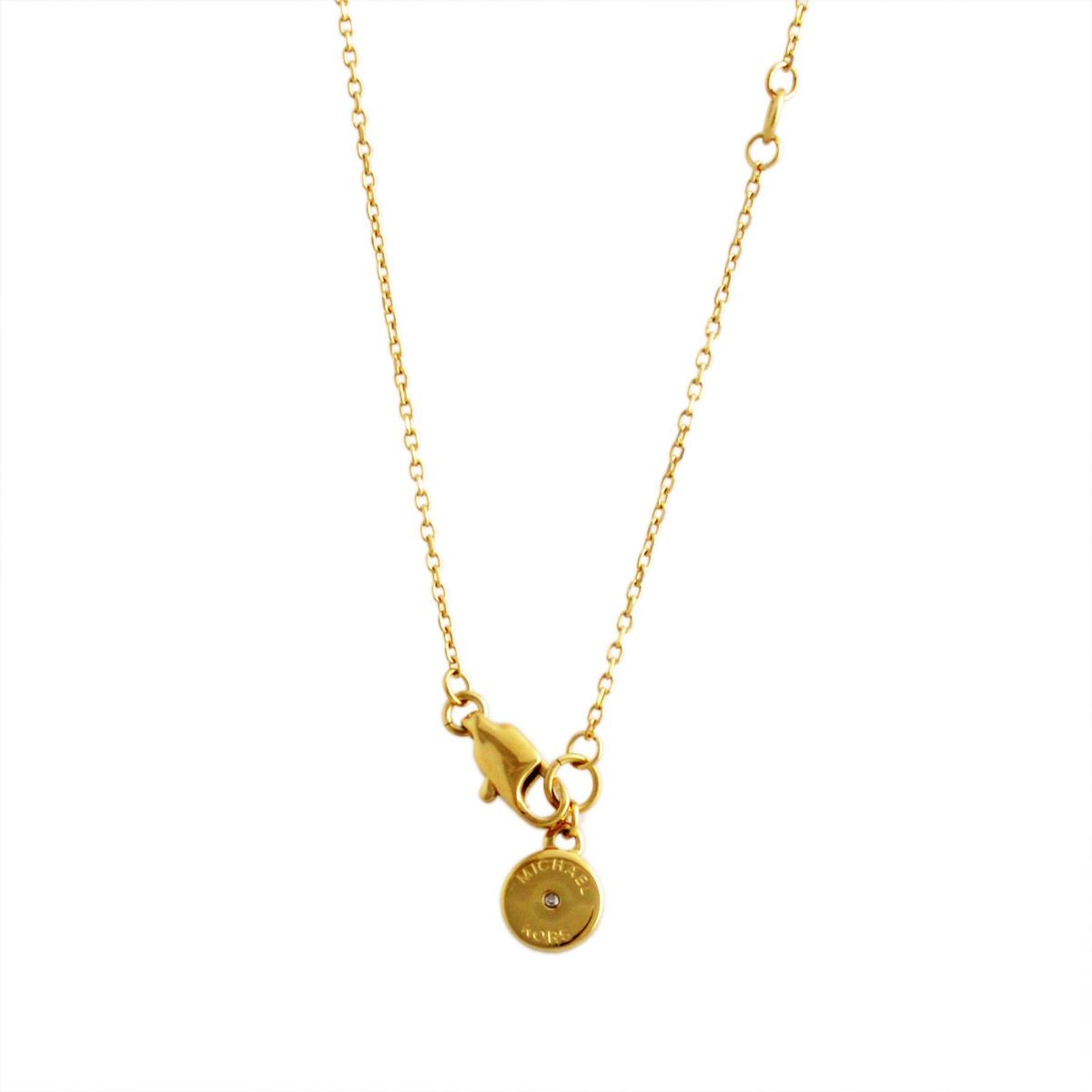 マイケルコース MICHAEL KORS MKJ4678710 パヴェ インターロッキング サークル ネックレス ペンダント