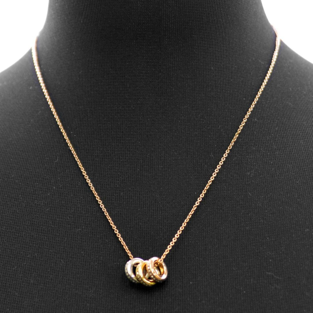 マイケルコース MICHAEL KORS MKJ6378998 Tri-Colour パヴェ MKロゴ トリコロール 3連 ネックレス/ペンダント