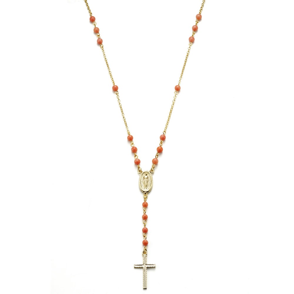 マレア リッチ Marea rich 10KA-02 2way ロザリオ ペンダント ロング ネックレス