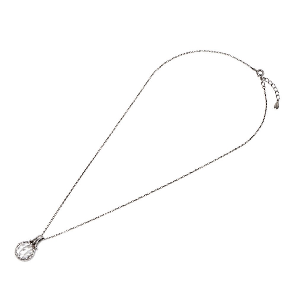 プリマローザ PRIMA ROSA B1 NC ローズカットクォーツ アンティーク調 ネックレス ペンダント