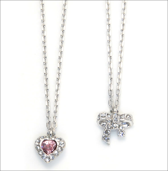 スワロフスキー  Treasure Heart Bow Mini ペンダント 5055953