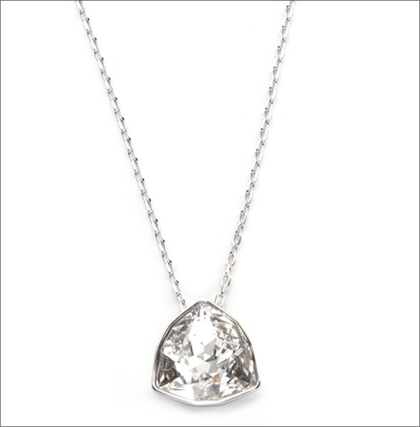 スワロフスキー Brief トリリオンカット クリスタル ペンダント ネックレス 5076755