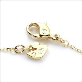 スワロフスキー Brief トリリオンカット ゴールデンシャドウ・クリスタル ペンダント ネックレス 5098369