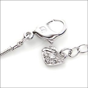 スワロフスキー Circle Heart サークルハート クリスタルパヴェ ペンダント ネックレス 5113776