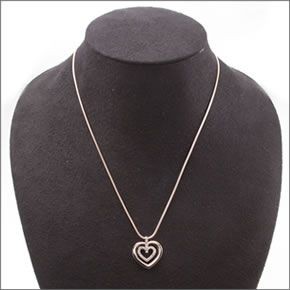 スワロフスキー Circle Heart サークルハート クリスタルパヴェ ペンダント ネックレス 5127999