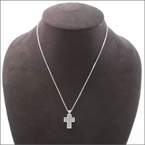 スワロフスキー Cross Mini Pendant クロス クリスタルパヴェ ペンダント ネックレス 5020060