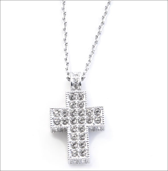 スワロフスキー Cross Mini Pendant クロス クリスタルパヴェ ペンダント ネックレス 5020060