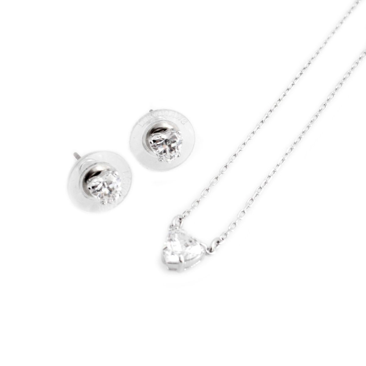 スワロフスキー SWAROVSKI 5218461 Attract Heart ハート クリスタル ネックレス&ピアスセット