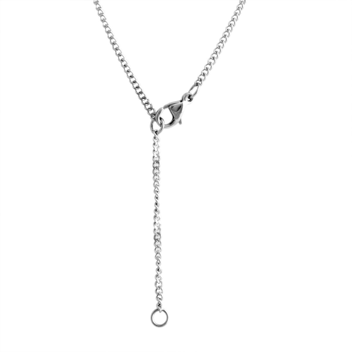 スワロフスキー メンズコレクション SWAROVSKI 5236094 Fire ダークグレークリスタル クロス ドッグタグ ペンダント ネックレス