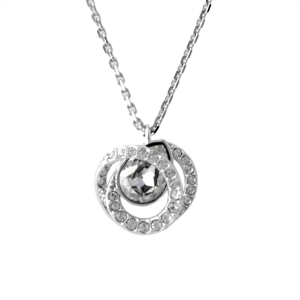 スワロフスキー SWAROVSKI 5289028 Generation Small クリスタル/スパイラル クリスタルパヴェ ペンダント ネックレス