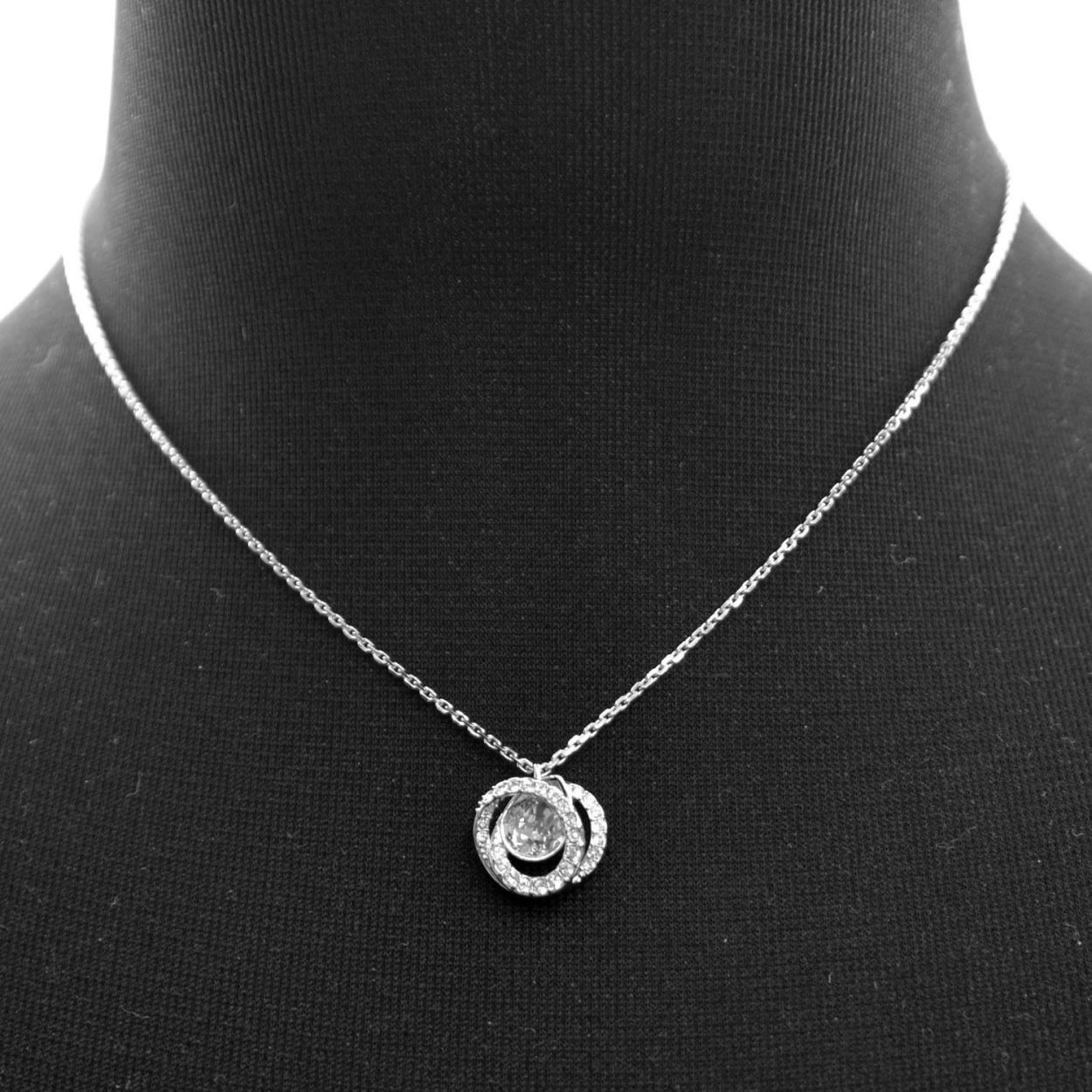 スワロフスキー SWAROVSKI 5289028 Generation Small クリスタル/スパイラル クリスタルパヴェ ペンダント ネックレス