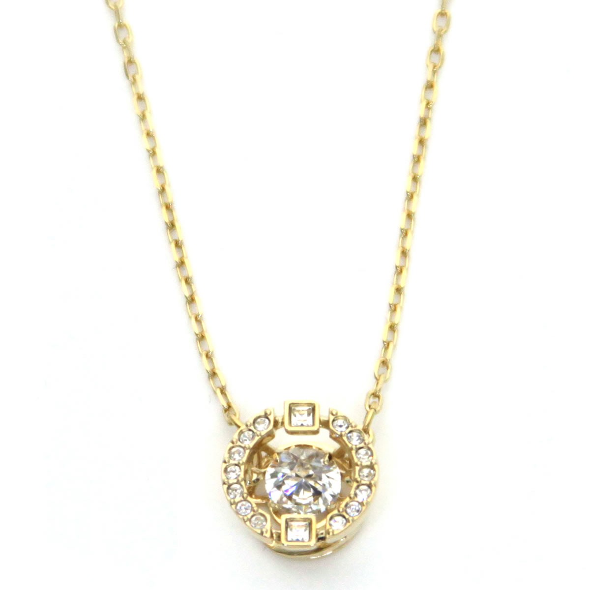スワロフスキー SWAROVSKI 5284186 ダンシングクリスタル クリスタルパヴェ ラウンド ネックレス ペンダント Sparkling Dance Round