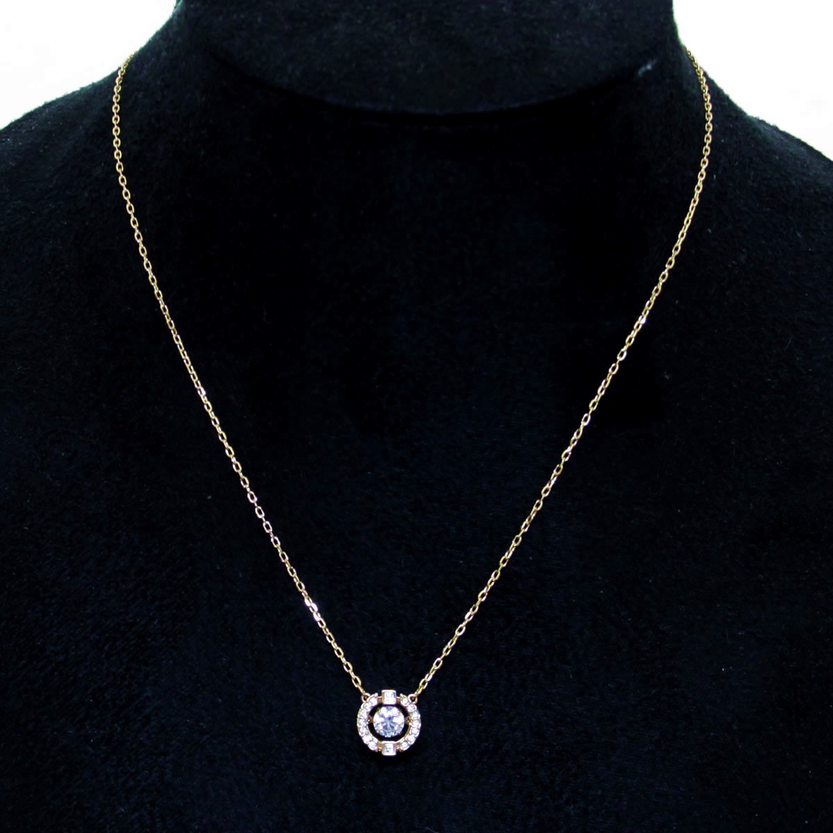 スワロフスキー SWAROVSKI 5284186 ダンシングクリスタル クリスタルパヴェ ラウンド ネックレス ペンダント Sparkling Dance Round