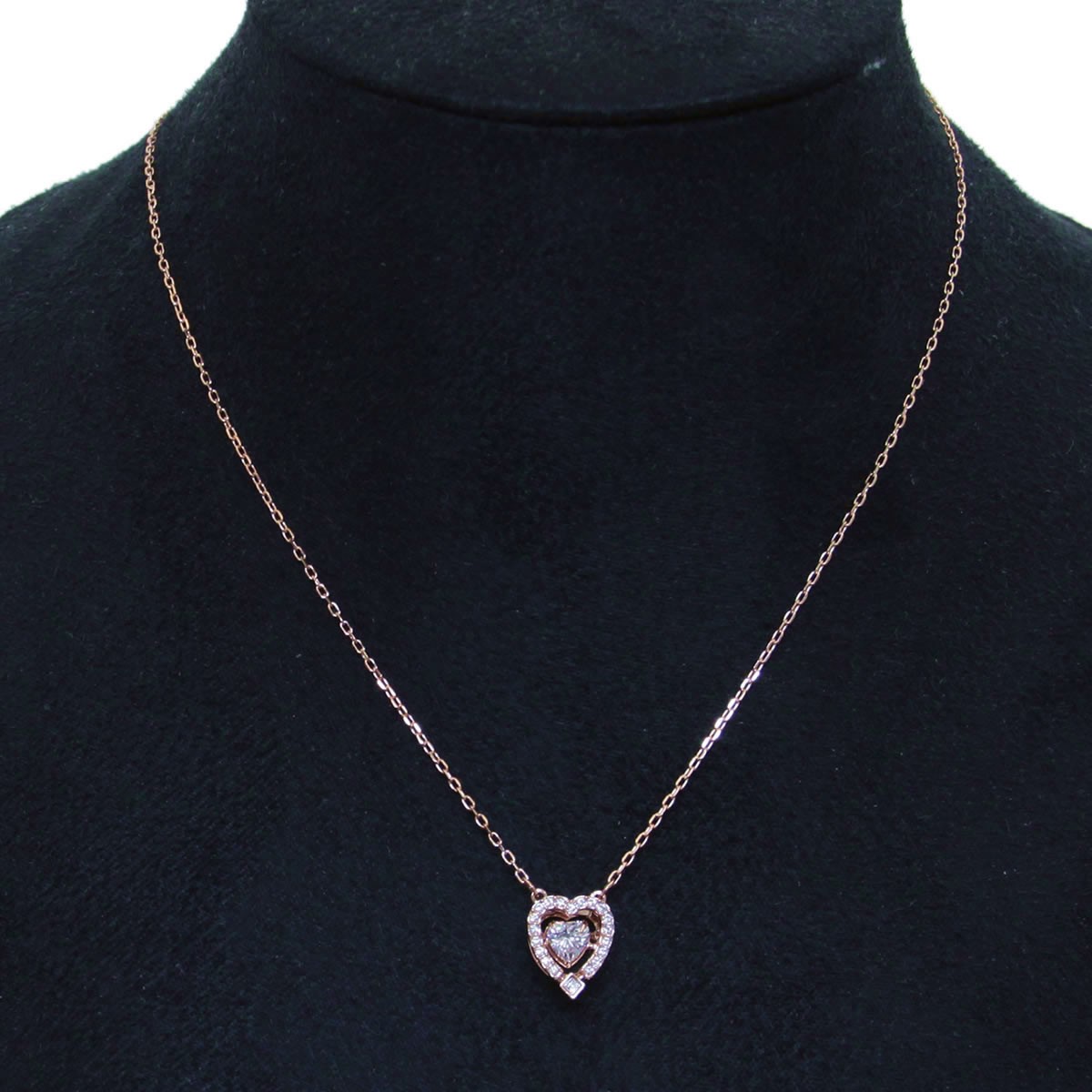 スワロフスキー SWAROVSKI 5284188 ダンシングクリスタル クリスタルパヴェ ハート ネックレス ペンダント Sparkling Dance Heart