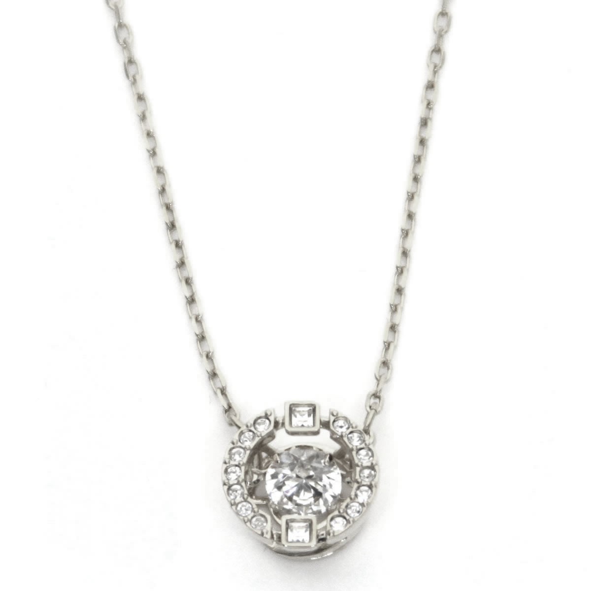 スワロフスキー SWAROVSKI 5286137 ダンシングクリスタル クリスタルパヴェ ラウンド ネックレス ペンダント Sparkling Dance Round