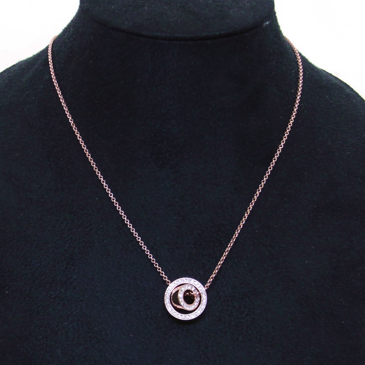スワロフスキー SWAROVSKI 5289495 クリスタルパヴェ フープ ネックレス ペンダント Hollow Small