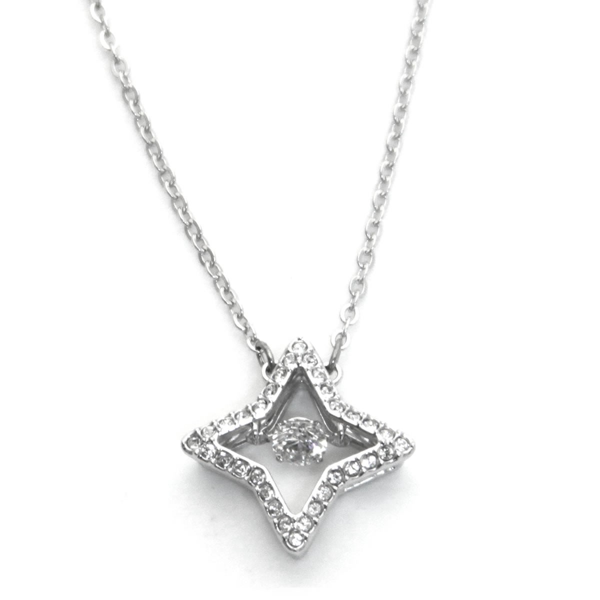スワロフスキー SWAROVSKI 5349654 ダンシングクリスタル クリスタルパヴェ 星型モチーフ ネックレス ペンダント Sparkling Dance Star