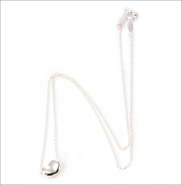 ティファニー エルサ・ペレッティ ビーン 9mm ペンダント・ネックレス 16in  25185129