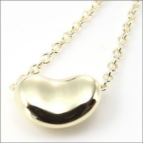 ティファニー エルサ・ペレッティ ビーン 9mm ペンダント・ネックレス 18YG 25704576