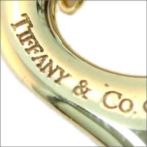 ≪ショッピングバッグ付≫ティファニーオープン ハート ペンダントミニ 16in 18YＧ25152328