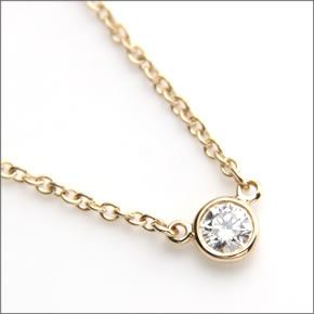 ティファニー  ダイヤモンド バイ ザ ヤード ネックレス ダイヤモンド 0.08 18K 16in 10769248