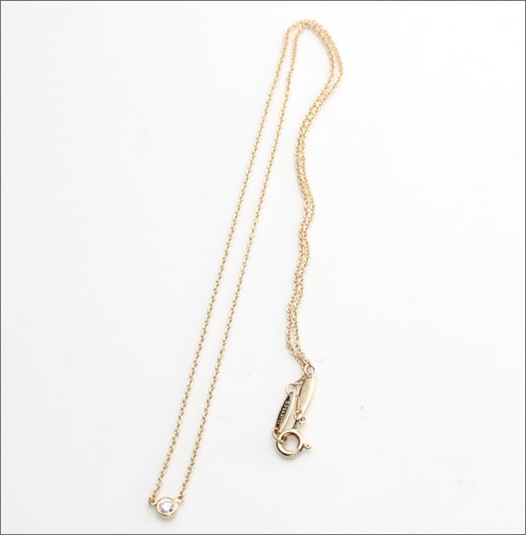 ティファニー  ダイヤモンド バイ ザ ヤード ネックレス ダイヤモンド 0.08 18K 16in 10769248