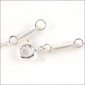 ティファニー エルサ・ペレッティ カラー バイ ザ ヤード ペンダント アクアマリン  06ct 16in 25224884