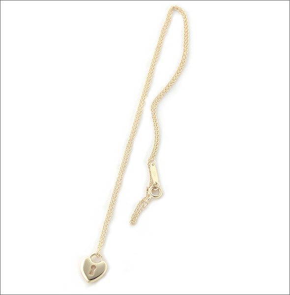 ティファニー  ロック ハート ロック ペンダント ミニ 16in 18Y 26914582