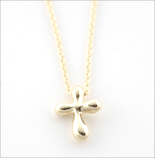 ティファニー  クロス ペンダント ミニ 16in 18Y 28551029