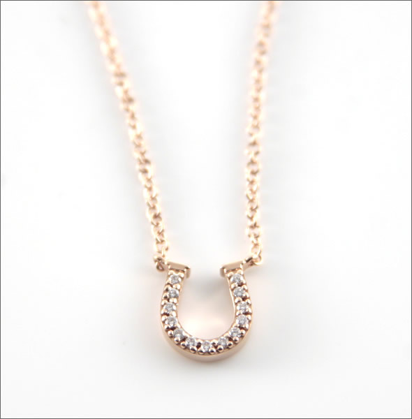 ティファニー  メトロ ホースシュー ペンダント ミニ ダイヤモンド 16in 18R 27528732