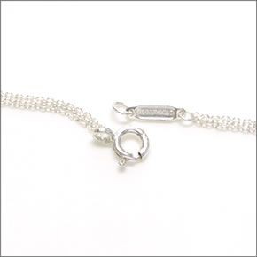 ティファニー  RTT ハート ペンダント スモール 16in SS/RUBEDO 29633738