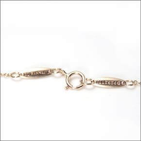 ティファニー  ダイヤモンド バイ ザ ヤード ペンダント .03ct 16in 18R 28334192