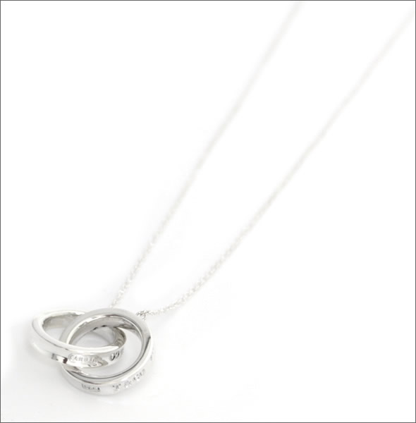 ティファニー  1837 インターロッキング サークル ペンダント・ネックレス スモール 16in 22992139