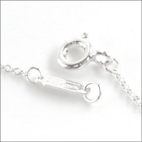 ティファニー  ノーツ スクエア ペンダント・ネックレス スモール 22991841