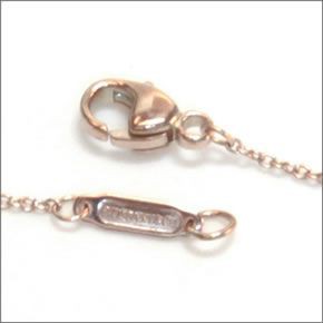 ティファニー  エンチャント ハート ペンダント ミニ 16in RUBEDO 32431127