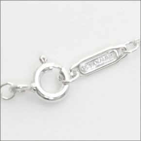 ≪ショッピングバッグ付♪≫ティファニー  1837 ホースシュー 馬蹄型 ペンダント ネックレス SS/RUBEDO 30148576