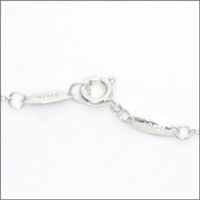 ティファニー  ダイヤモンド バイ ザ ヤード゛ ペンダント ネックレス 0.12ct 16in　PT プラチナ 24834255