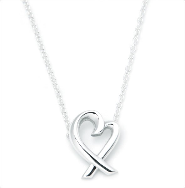 ティファニー 33834748  パロマ・ピカソ ラビング ハート ペンダント/ネックレス  ミニ 16in