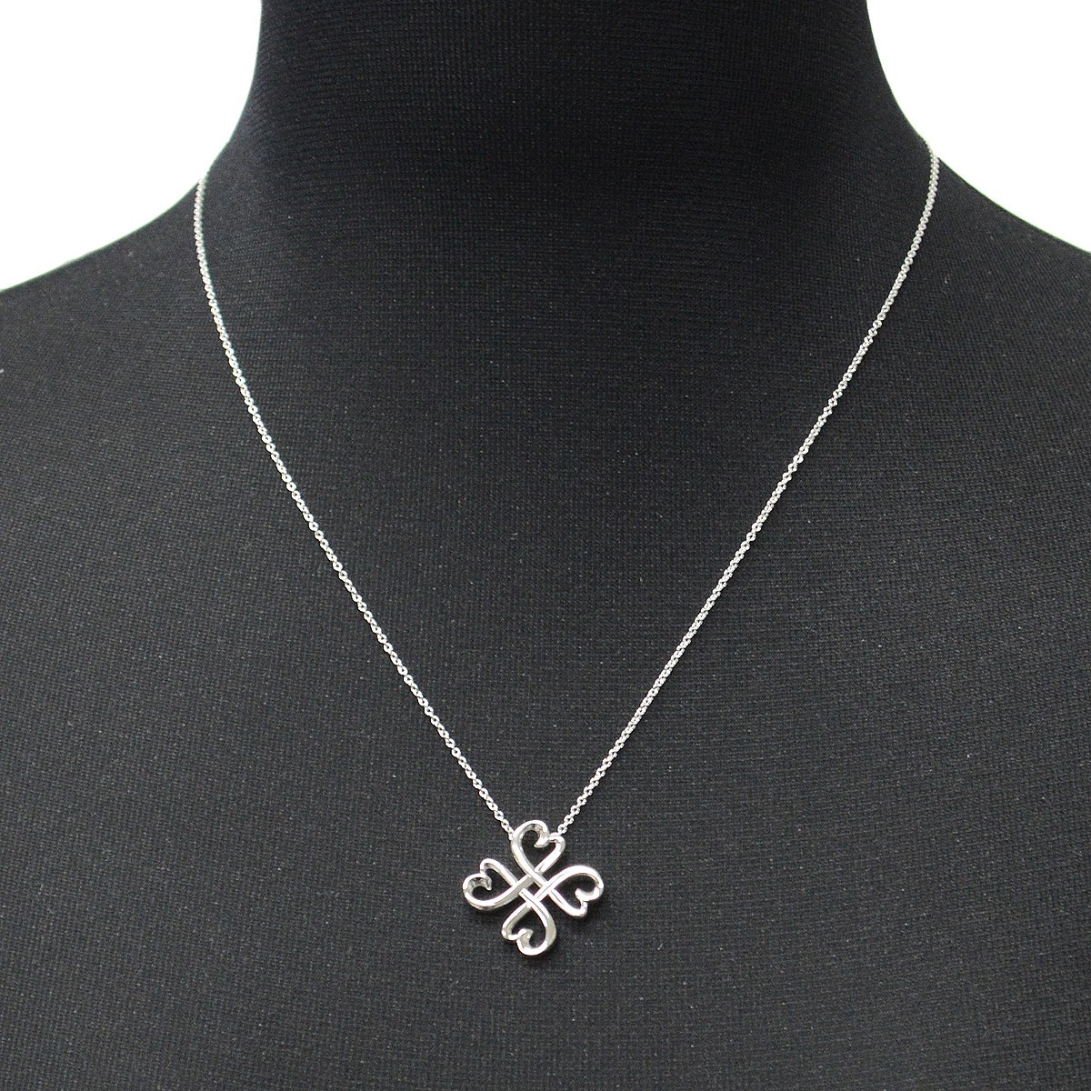 ティファニー Tiffany&CO 33914679 パロマ・ピカソ ラッキー ラビング ハート ペンダント 18in スターリングシルバー ネックレス