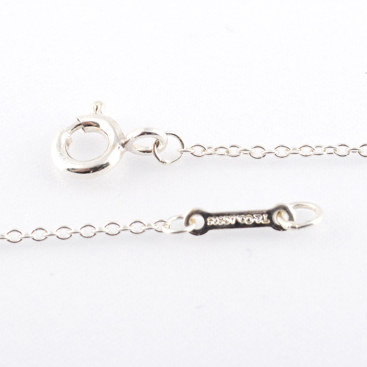 ティファニー Tiffany&CO 34946035 パロマ・ピカソ ラビング ハート バー ペンダント 18in スターリングシルバー ネックレス