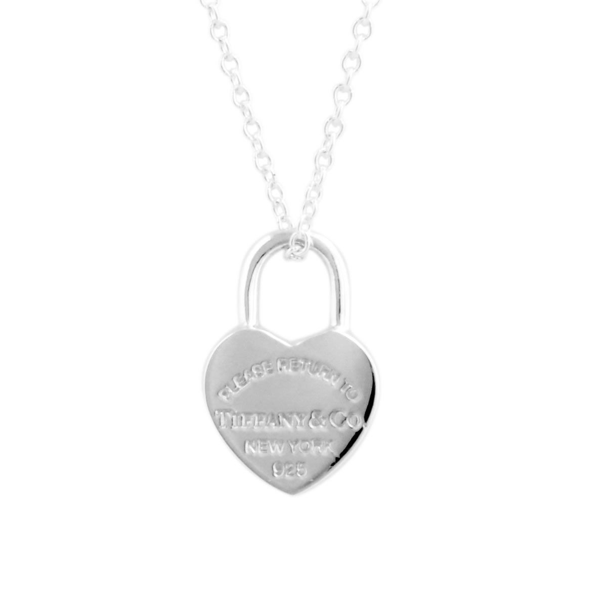 ティファニー TIFFANY&CO 25102673 RTT リターン トゥ ティファニー ハートロック ペンダント ミニ 16in SS ネックレス