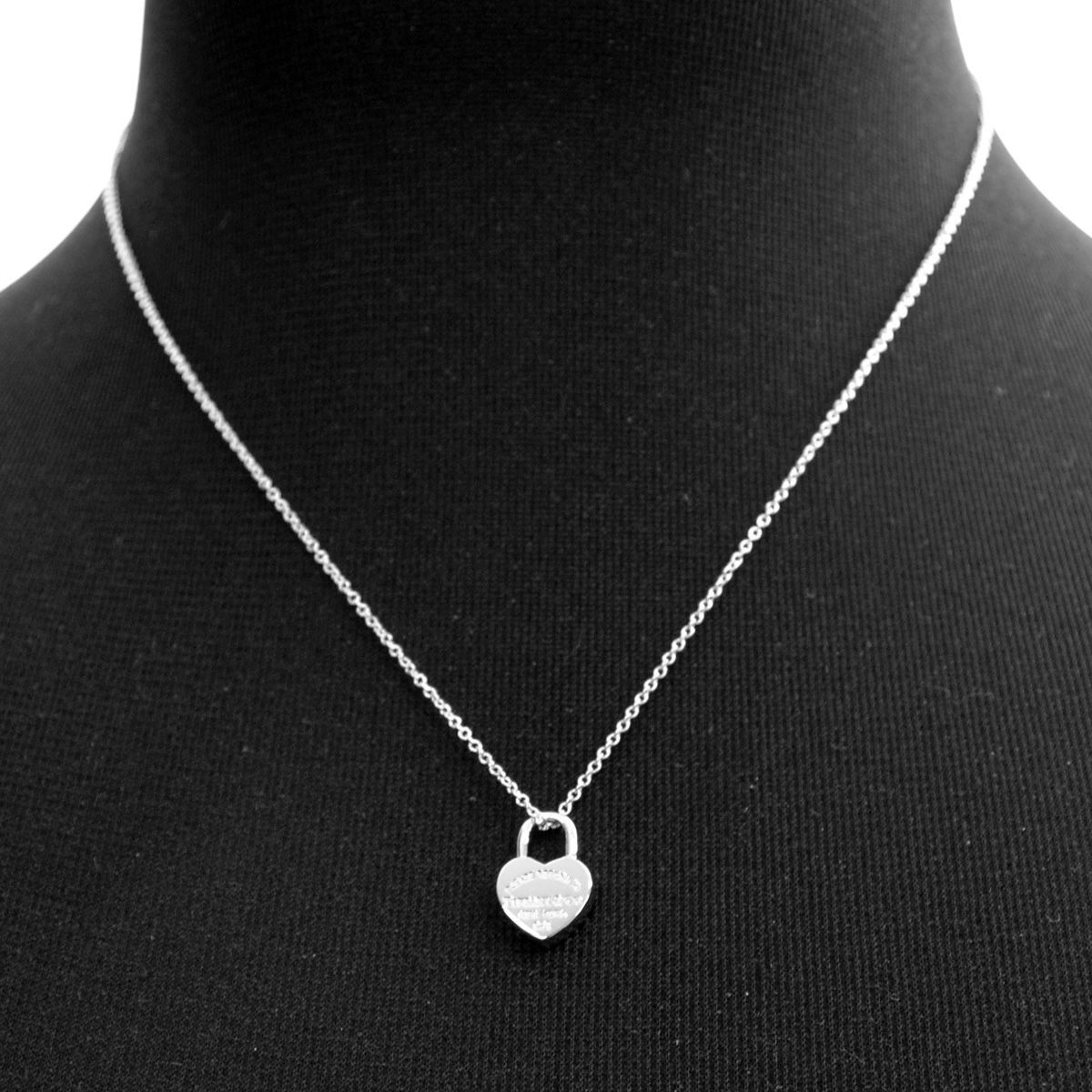 ティファニー TIFFANY&CO 25102673 RTT リターン トゥ ティファニー ハートロック ペンダント ミニ 16in SS ネックレス
