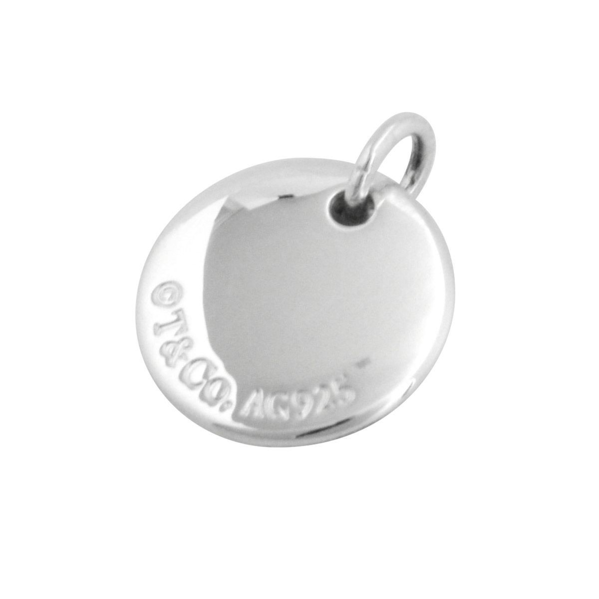 ティファニー TIFFANY&CO 25875117  ノーツ レター アルファベット イニシャル H ディスク チャーム (ペンダントトップ) スモール SS