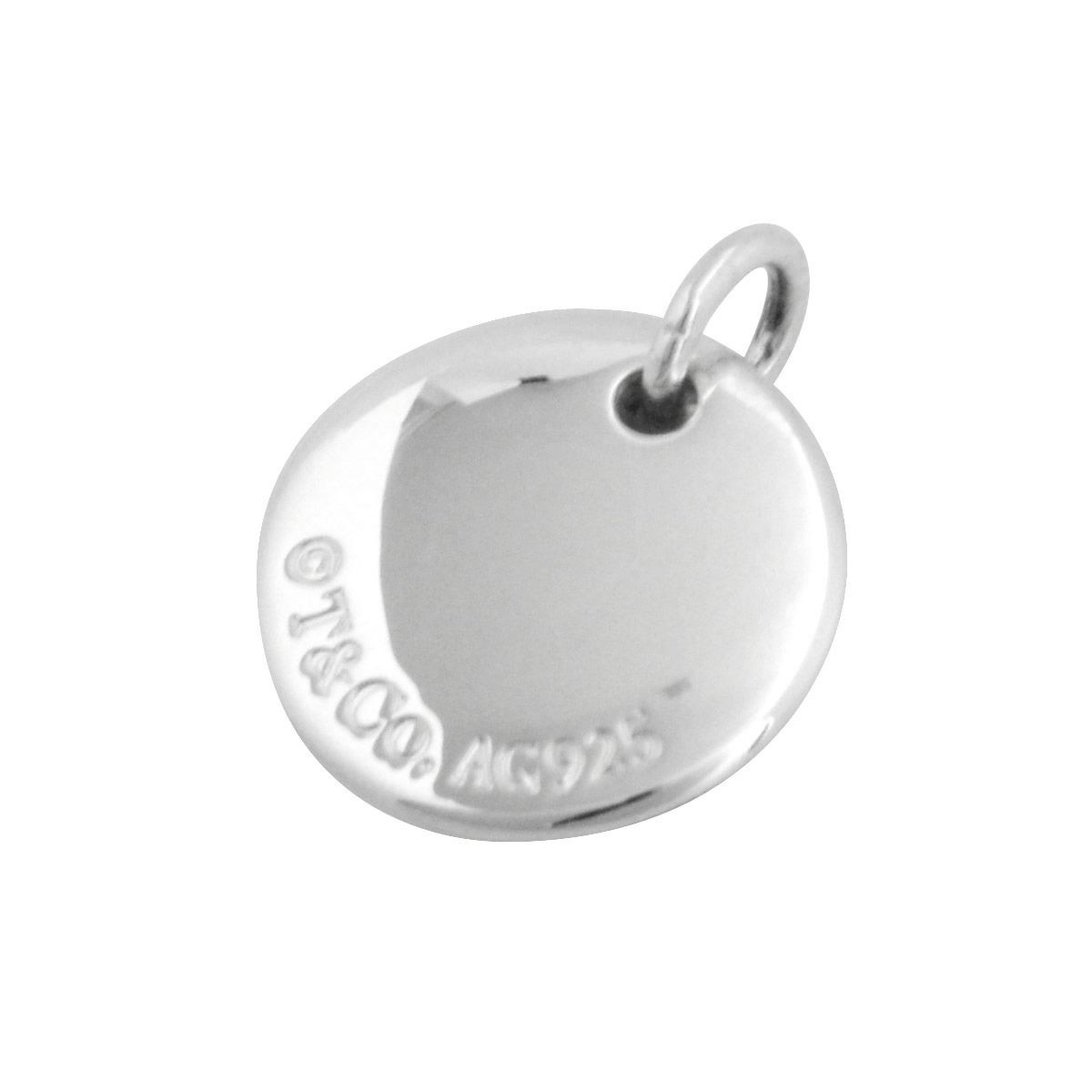 ティファニー TIFFANY&CO 25875141  ノーツ レター アルファベット イニシャル K ディスク チャーム (ペンダントトップ) スモール SS